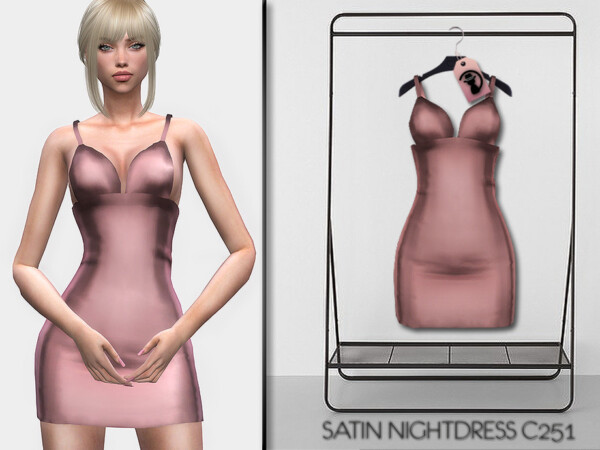 Satin Nightdress by turksimmer from TSR