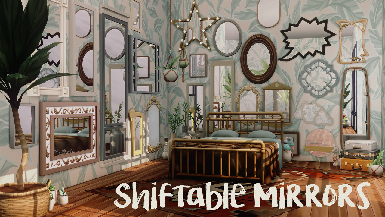 Shiftable Mirrors from Picture Amoebae • Sims 4 Downloads