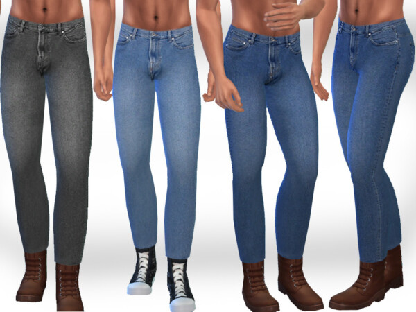 Sims Crop Jeans by Saliwa from TSR