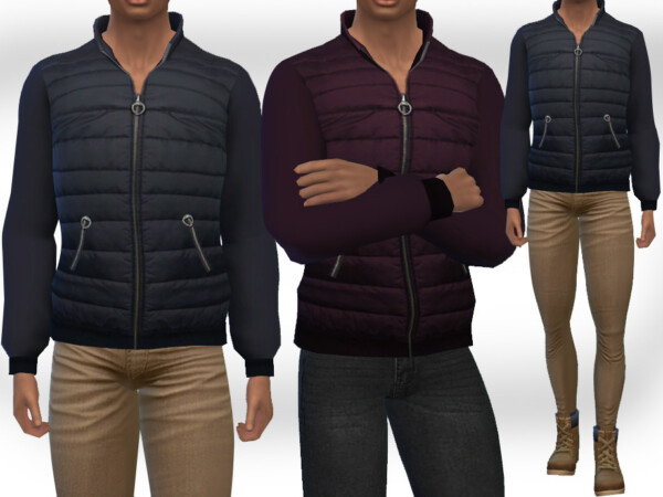 Sims Puffer Jackets by Saliwa from TSR
