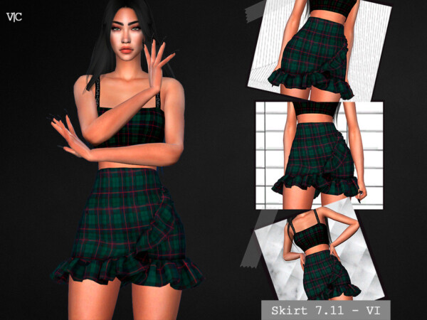Skirt 7.11 VI by Viy Sims from TSR