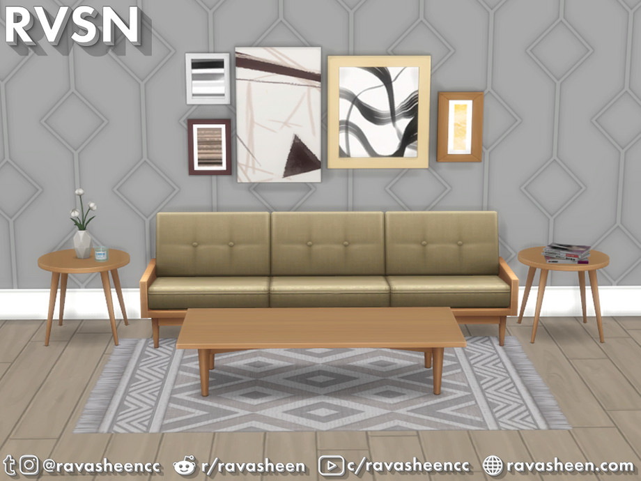 Tables Have Turned Table Set by RAVASHEEN from TSR • Sims 4 Downloads