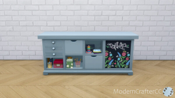 The Crafter’s Delight Hallway Table Recolor from Modern Crafter