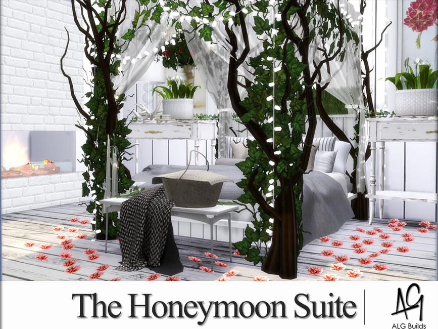 The Honeymoon Suite by ALGbuilds from TSR • Sims 4 Downloads