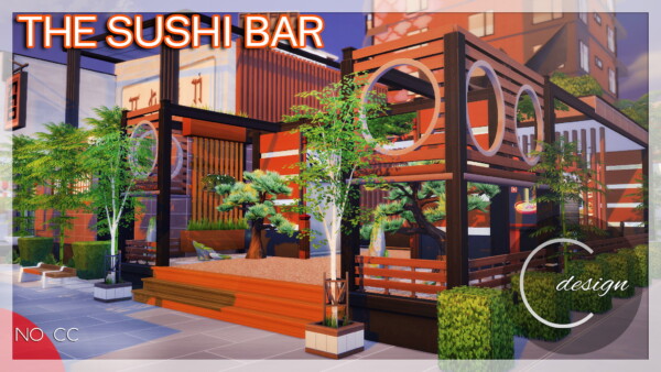 The Sushi Bar from Cross Design