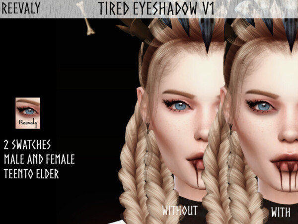 Tired Eyeshadow by Reevaly from TSR