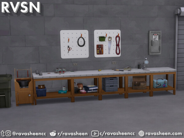 Tool Time Garage Set by RAVASHEEN from TSR