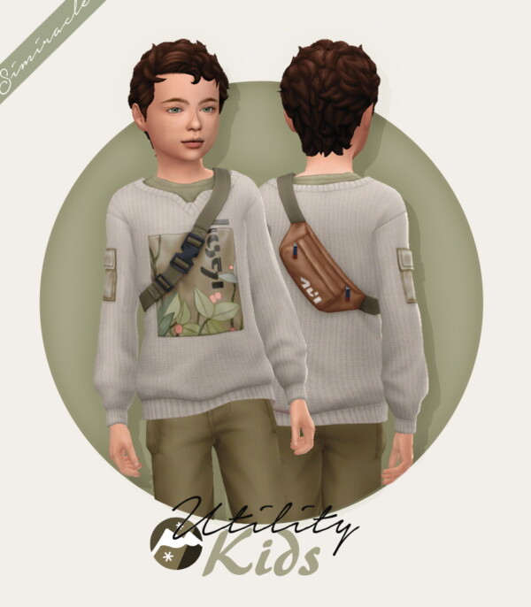Utility Sweater Child Version from Simiracle