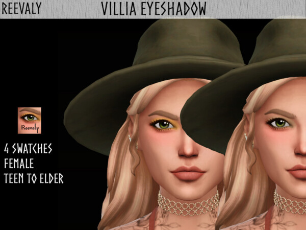Villia Eyeshadow by Reevaly from TSR