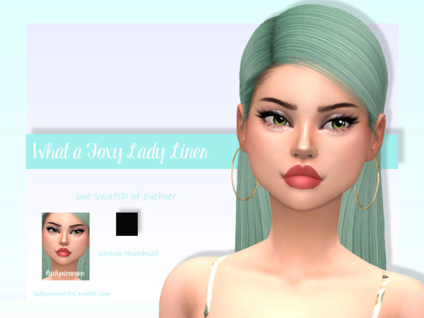 What A Foxy Lady Liner by LadySimmer94 from TSR