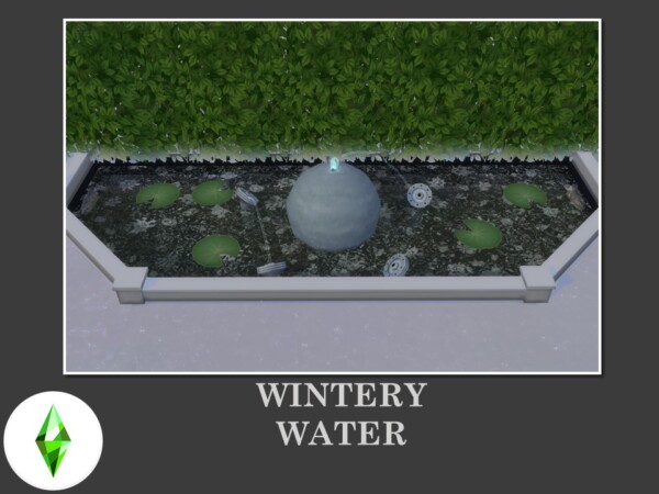 Wintery Water by Teknikah from Mod The Sims