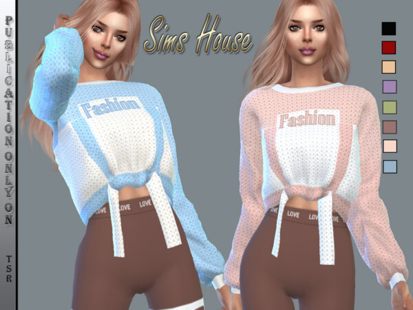 Womens Sweater Fashion by Sims House from TSR
