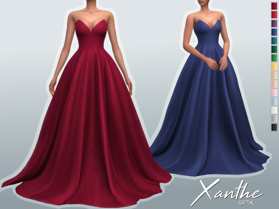 Sims 4 Ball Gown CC