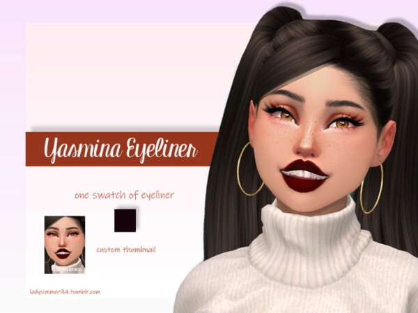 Yasmina Eyeliner by LadySimmer94 from TSR