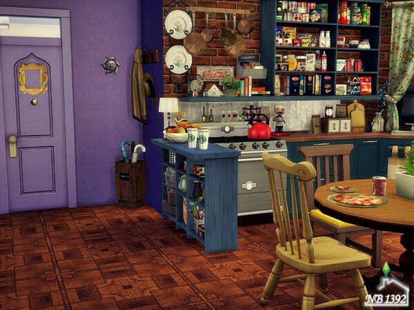 Apartment M&R   Kitchen Friends by nobody1392 from TSR