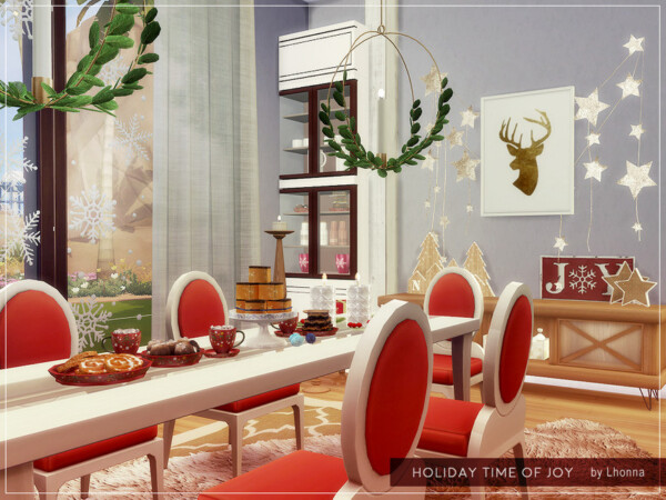 Holiday Time of Joy Kitchen and Dining by Lhonna from TSR