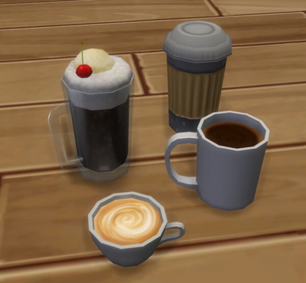 A.I. Upscaled Food by Cowplants Cake from Mod The Sims