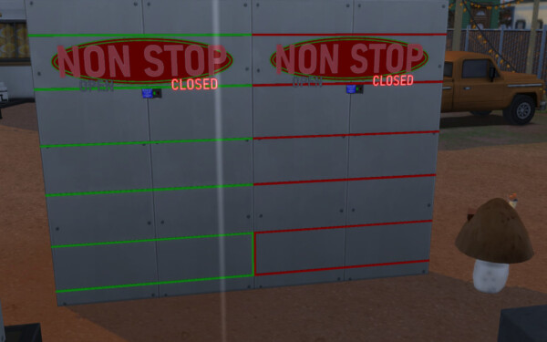 Neon Shop Sign by shadowwalker777 from Mod The Sims