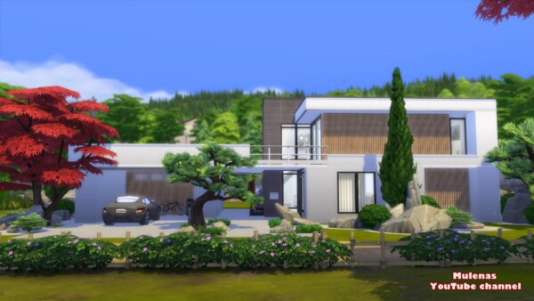 Japanese house from Sims 3 by Mulena