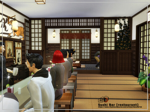Sushi Bar Restaurant by  Danuta720 from TSR