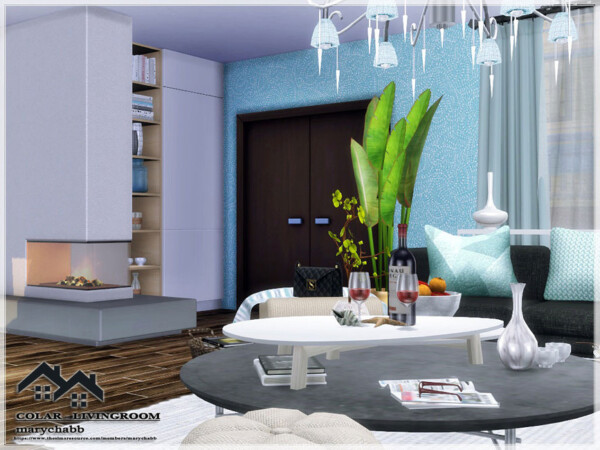 Colar Livingroom by  marychabb from TSR