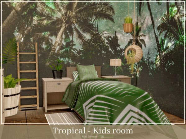 Tropical Kidsroom by Mini Simmer from TSR