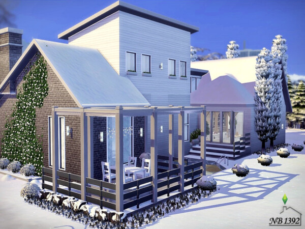 Scandinavian Holiday House by nobody1392 from TSR