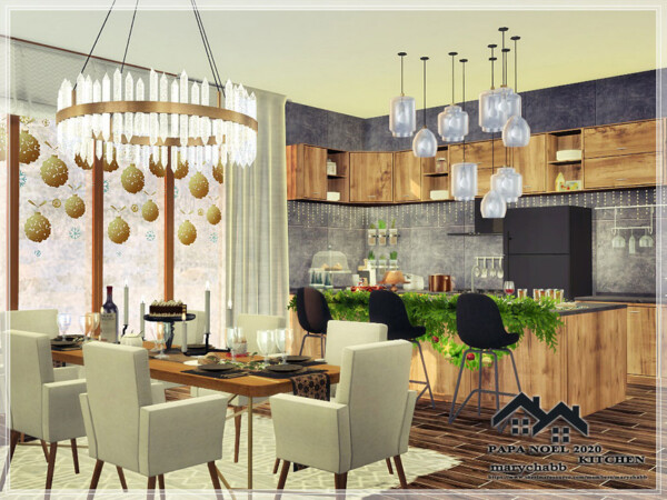 Kitchen with Dining by marychabb from TSR