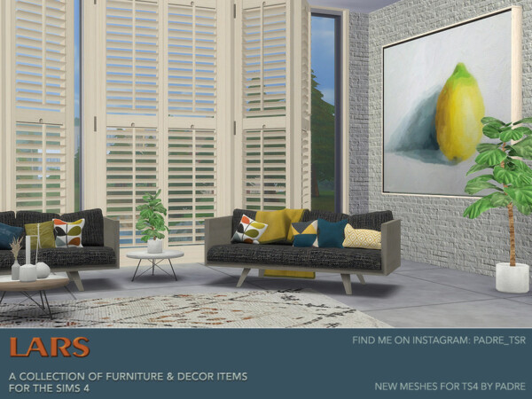 Lars Modern Livingroom by padre from TSR