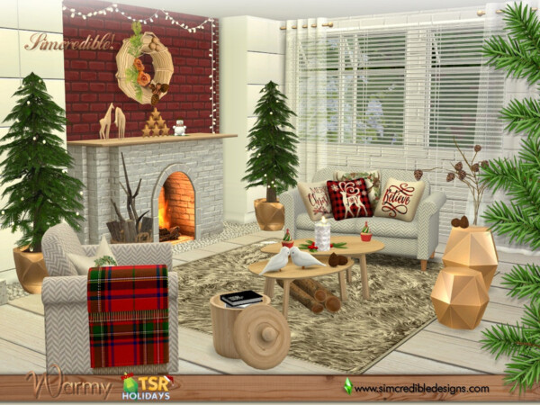 Warmy Livingroom by SIMcredible! from TSR