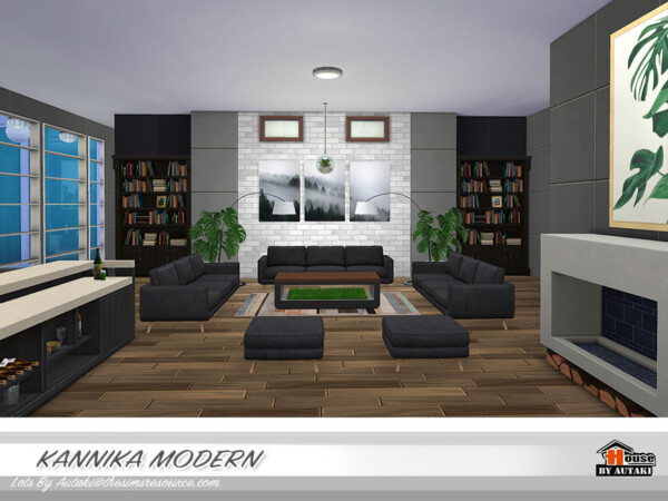 Kannika Modern House by  autaki from TSR