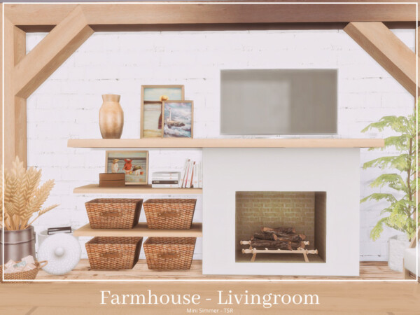 Farmhouse Livingroom by Mini Simmer from TSR