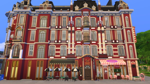 Apartments Renaissance No CC by PinkCherub from Mod The Sims