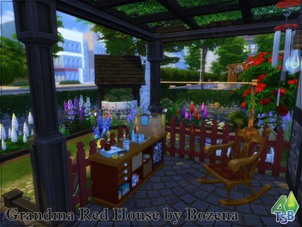 Grandma Red House by bozena from TSR