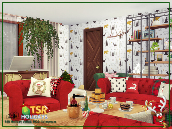 Christmas livingroom by Danuta720 from TSR