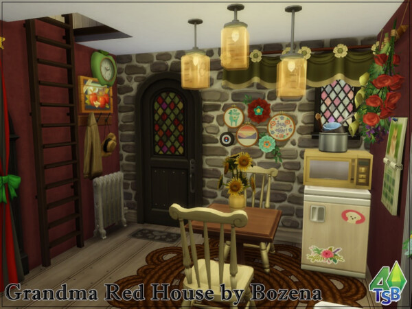 Grandma Red House by bozena from TSR