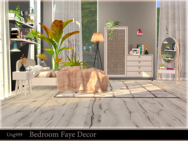 Bedroom Faye Decor by ung999 from TSR