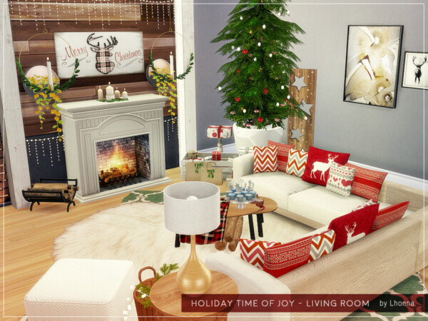 Holiday Time of Joy Living Room by Lhonna from TSR