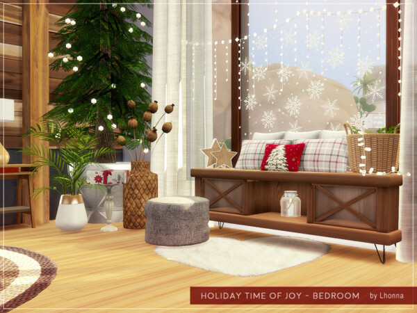 Holiday Time of Joy Bedroom by Lhonna from TSR