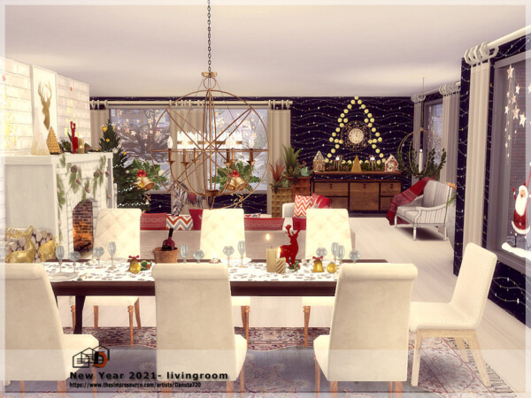 New Year 2021  Livingroom by Danuta720 from TSR