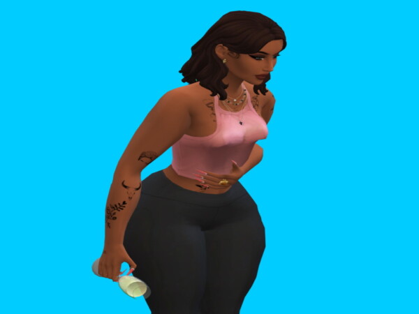 Serious Hangover Pose by XxThickySimsxX from Mod The Sims