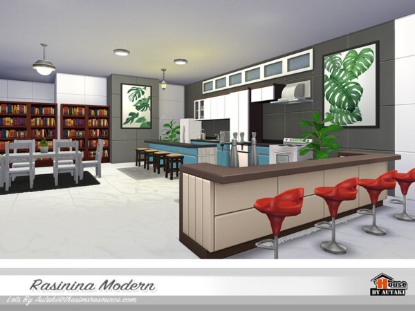 Rasinina Modern House by autaki from TSR
