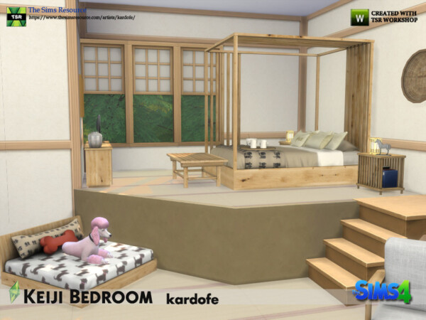 Keiji Bedroom by kardofe from TSR