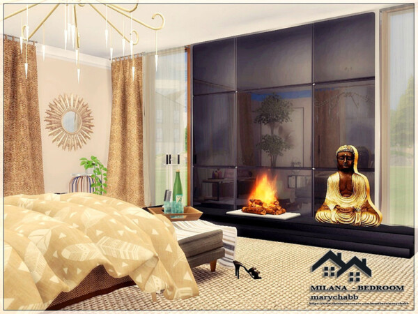 Milana Bedroom by marychabb from TSR