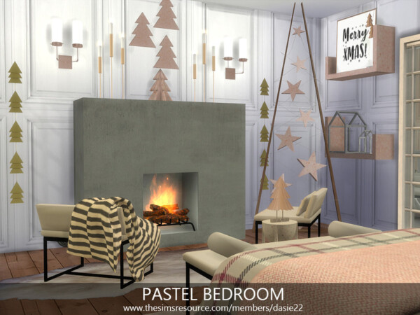 Pastel Bedroom by dasie2 from TSR