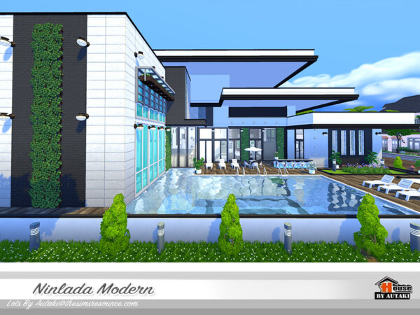 Ninlada Modern House by autaki from TSR