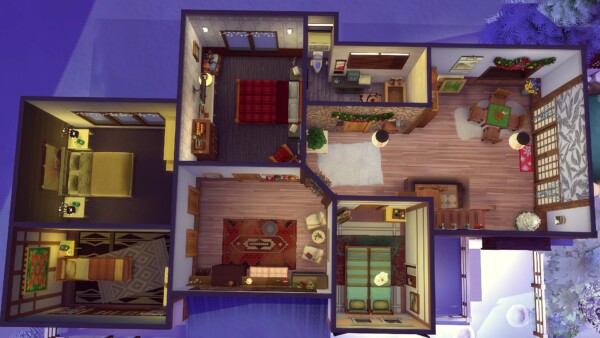 Litchi House from Studio Sims Creation