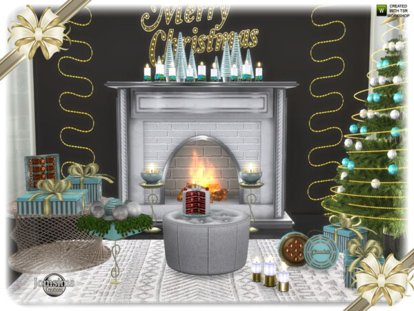 Segor christmas living room part2 by jomsims from TSR