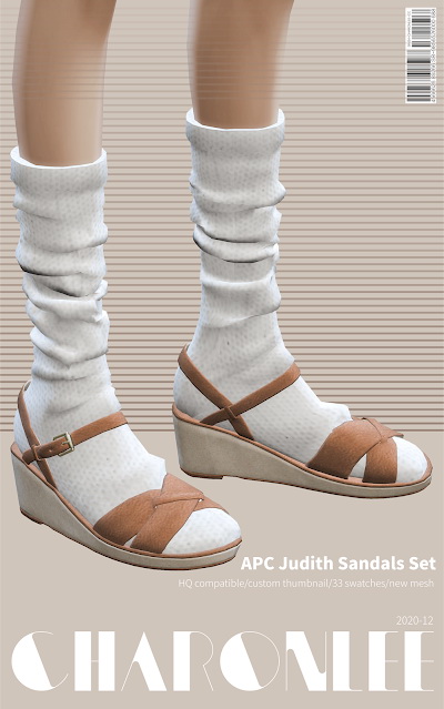 Judith Sandals Set from Charonlee