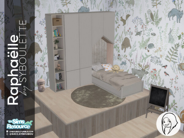 Raphaelle Kid bedroom set by Syboubou from TSR
